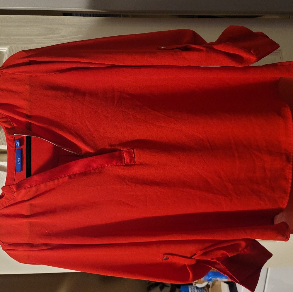 Red Apt 9 Tunic